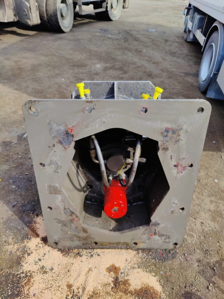 Saksen pyöritys moottorin vaihtoa