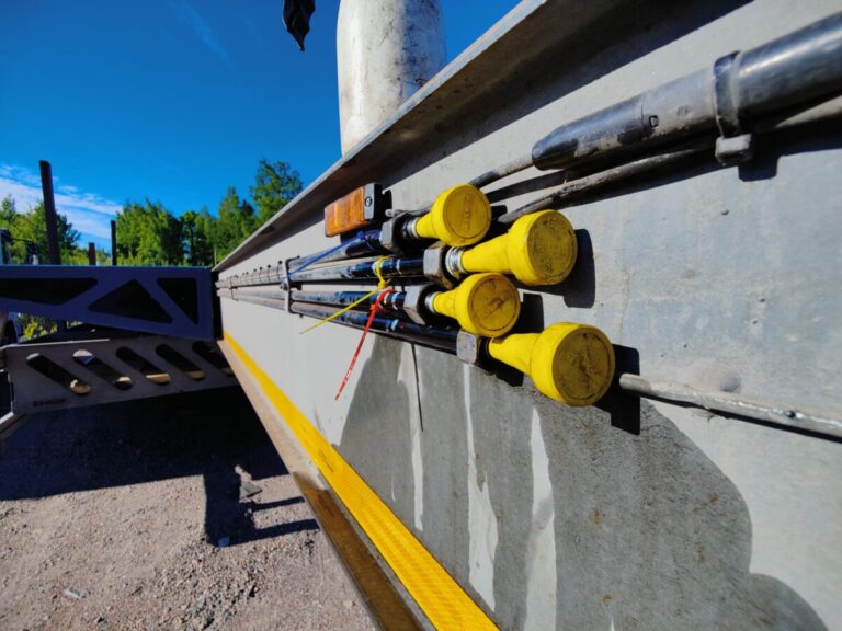 Pokka kärryn letkutusta