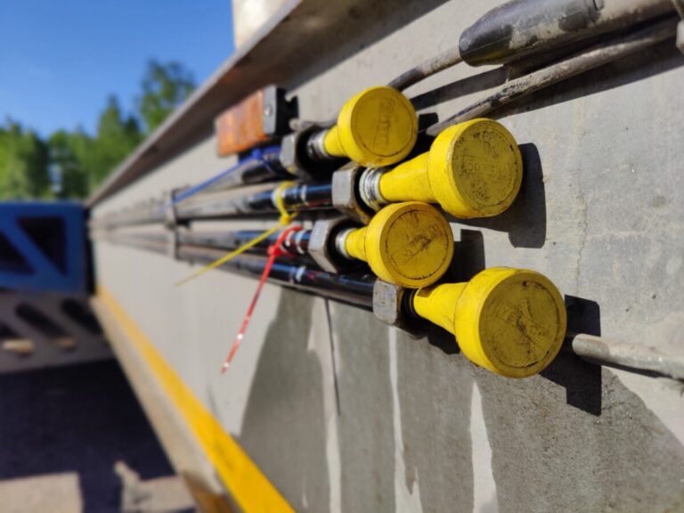 Pokka kärryn letkutusta