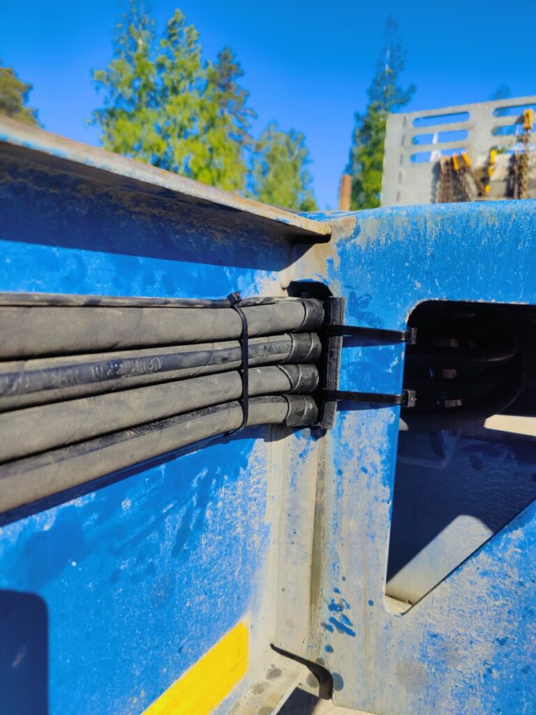 Pokka kärryn letkutusta