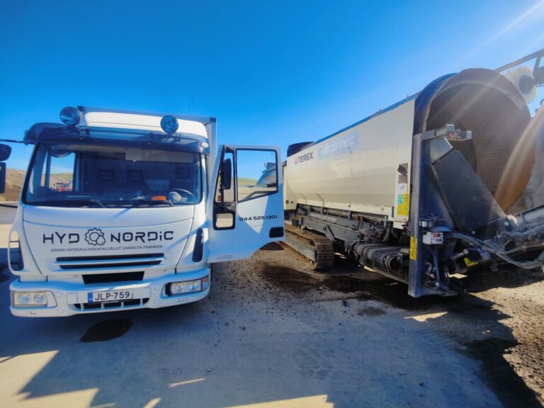 Kuona seulan öljyvuotojen paikannus ja korjaus.